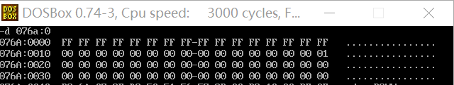 16个 F 加 1内存图