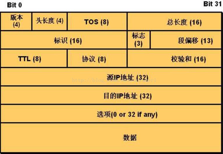 IP报文结构